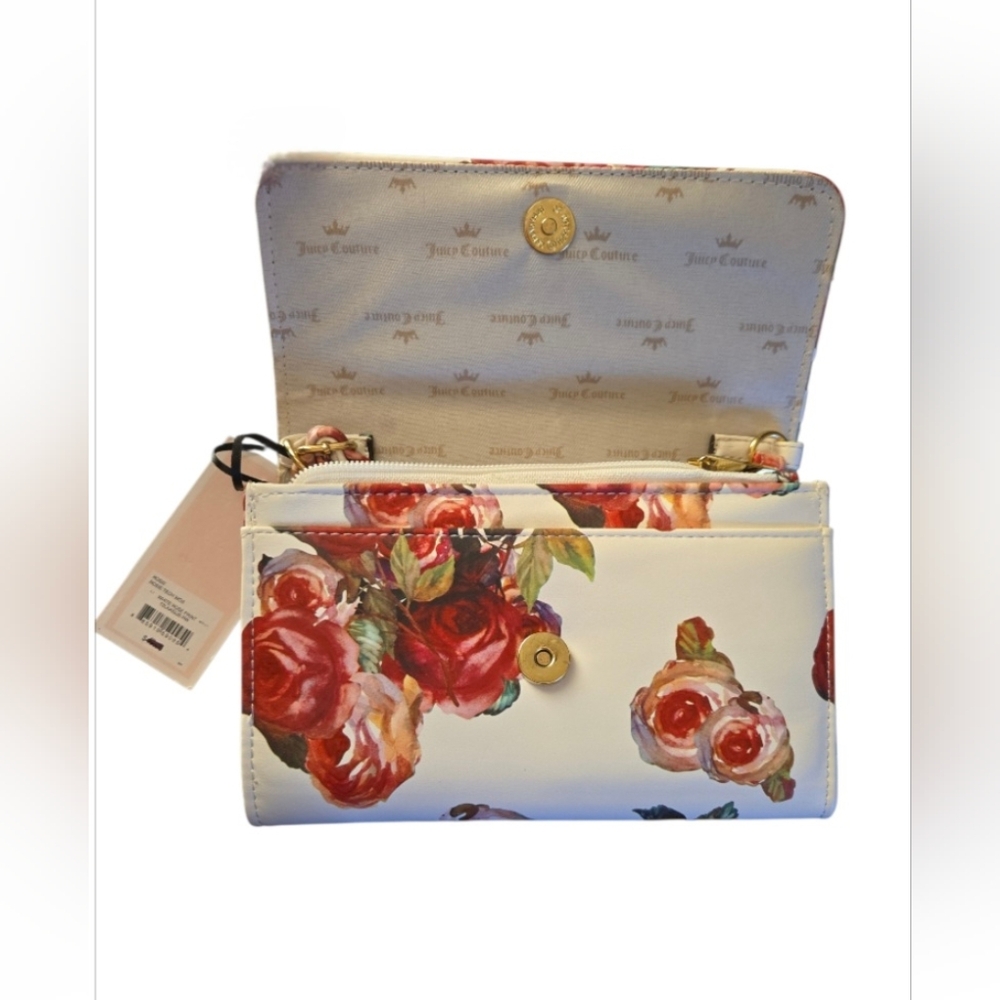 Juicy Couture Floral Clutch NWT - Picture 3 of 9
